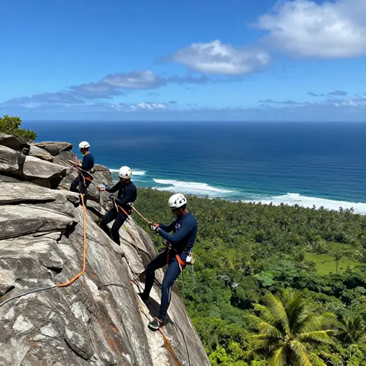 Desbravando o Rapel no Cabo de Santo Agostinho