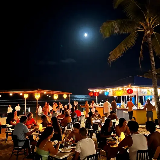 Descubra a Vibrante Noite em Gaibu, Cabo de Santo Agostinho