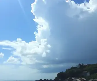 Previsão do tempo hoje para Cabo de Santo Agostinho (PE): sol com muitas nuvens durante o dia e períodos de céu nublado; noite com poucas nuvens